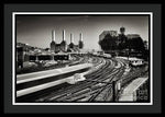 Load image into Gallery viewer, The Train and Battersea Power Station - Framed Print
