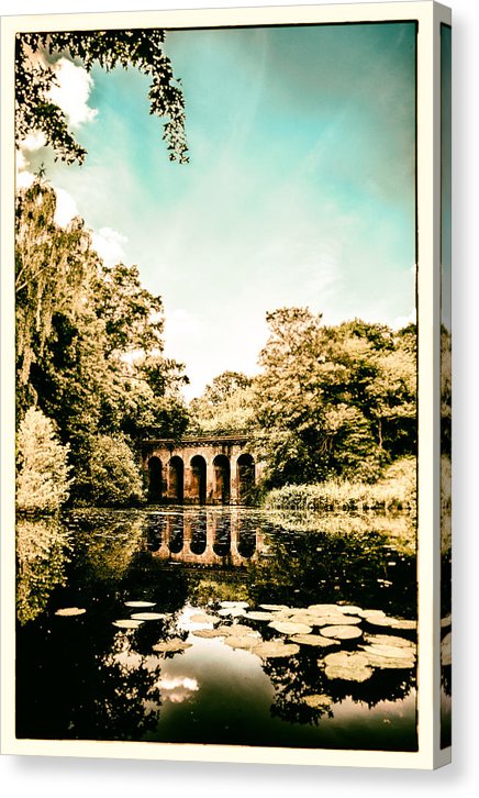 The Viaduct Pond Hampstead Health - Canvas Print