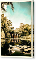 Load image into Gallery viewer, The Viaduct Pond Hampstead Health - Canvas Print
