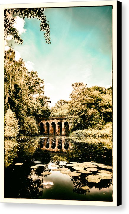 The Viaduct Pond Hampstead Health - Canvas Print