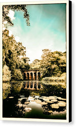 Load image into Gallery viewer, The Viaduct Pond Hampstead Health - Canvas Print
