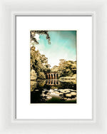 Load image into Gallery viewer, The Viaduct Pond Hampstead Health - Framed Print
