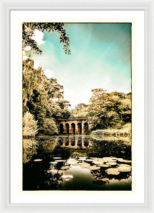 The Viaduct Pond Hampstead Health - Framed Print