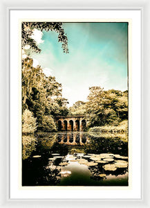 The Viaduct Pond Hampstead Health - Framed Print