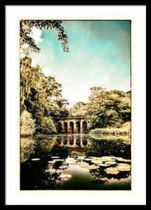 The Viaduct Pond Hampstead Health - Framed Print