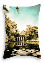 Load image into Gallery viewer, The Viaduct Pond Hampstead Health - Throw Pillow
