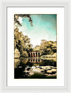 The Viaduct Pond Hampstead Health - Framed Print