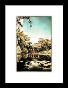 The Viaduct Pond Hampstead Health - Framed Print