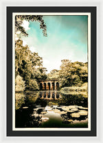 Load image into Gallery viewer, The Viaduct Pond Hampstead Health - Framed Print
