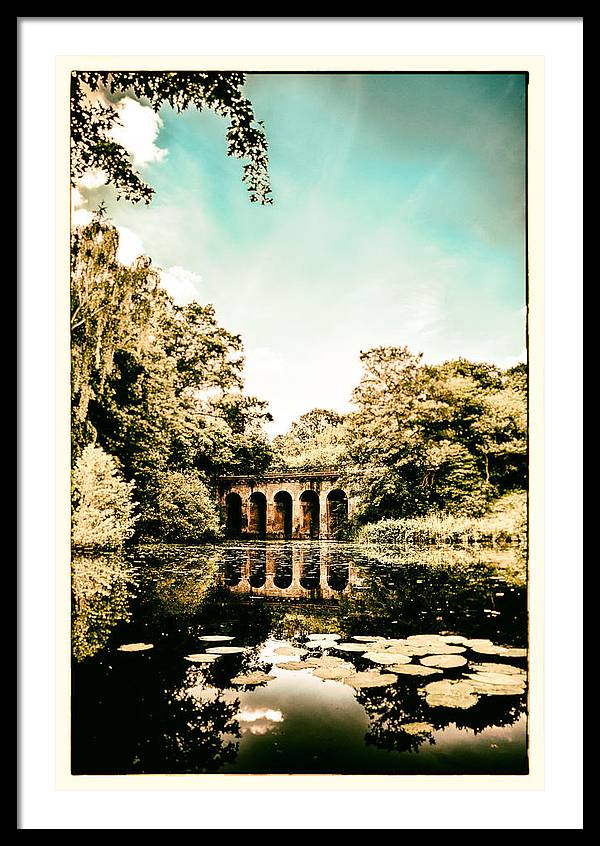 The Viaduct Pond Hampstead Health - Framed Print