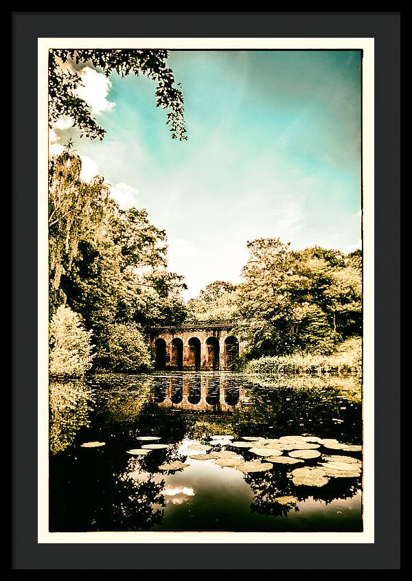 The Viaduct Pond Hampstead Health - Framed Print