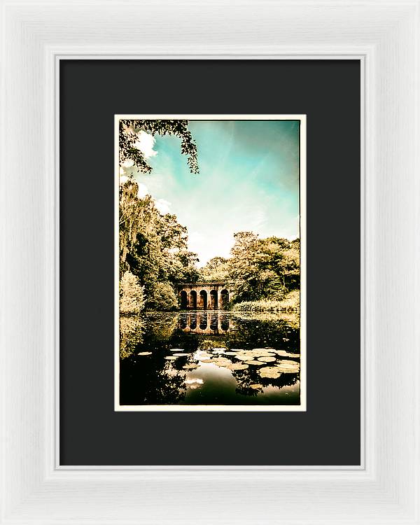 The Viaduct Pond Hampstead Health - Framed Print