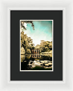 Load image into Gallery viewer, The Viaduct Pond Hampstead Health - Framed Print
