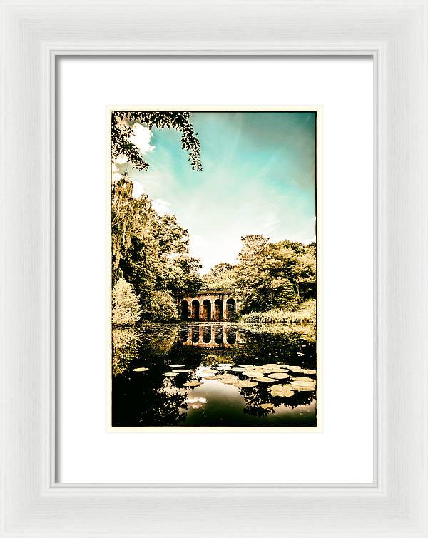 The Viaduct Pond Hampstead Health - Framed Print