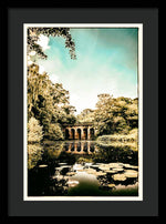 Load image into Gallery viewer, The Viaduct Pond Hampstead Health - Framed Print
