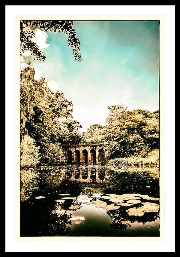 The Viaduct Pond Hampstead Health - Framed Print