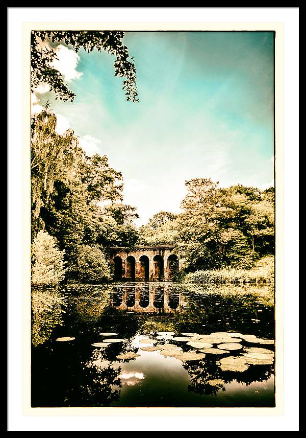 The Viaduct Pond Hampstead Health - Framed Print