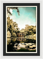 Load image into Gallery viewer, The Viaduct Pond Hampstead Health - Framed Print
