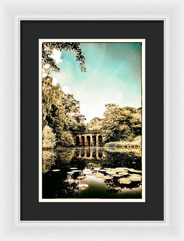 The Viaduct Pond Hampstead Health - Framed Print