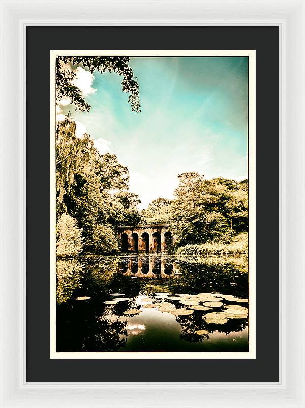 The Viaduct Pond Hampstead Health - Framed Print