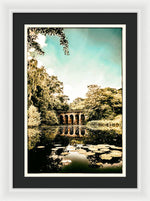 Load image into Gallery viewer, The Viaduct Pond Hampstead Health - Framed Print
