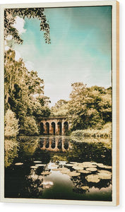 The Viaduct Pond Hampstead Health - Wood Print