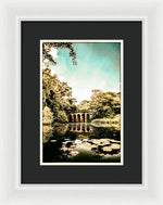 Load image into Gallery viewer, The Viaduct Pond Hampstead Health - Framed Print
