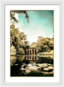 The Viaduct Pond Hampstead Health - Framed Print