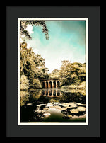 Load image into Gallery viewer, The Viaduct Pond Hampstead Health - Framed Print
