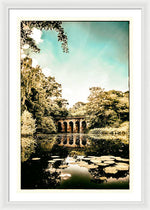 Load image into Gallery viewer, The Viaduct Pond Hampstead Health - Framed Print
