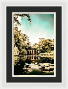 The Viaduct Pond Hampstead Health - Framed Print