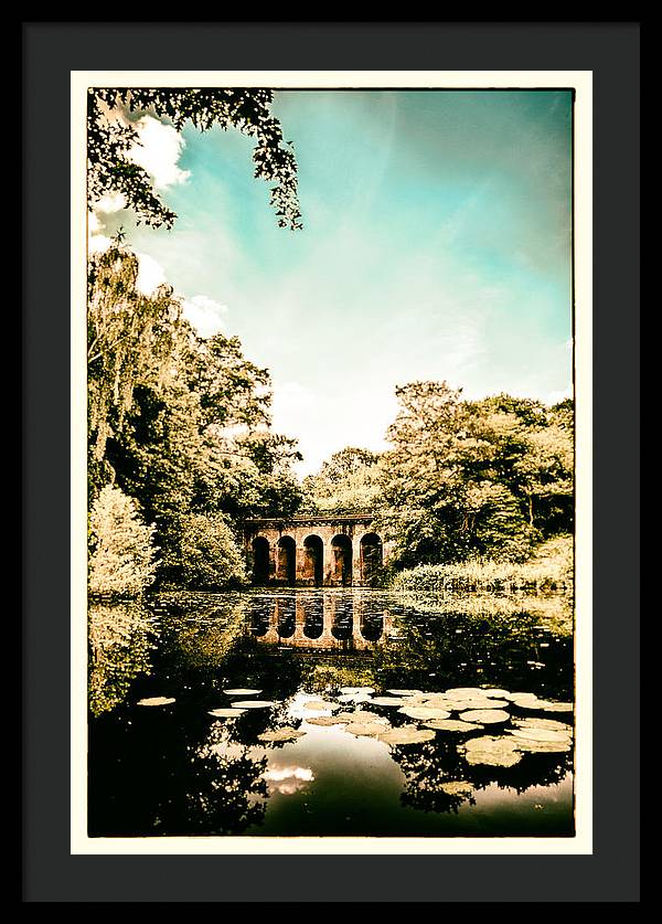 The Viaduct Pond Hampstead Health - Framed Print