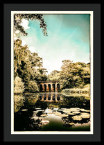 Load image into Gallery viewer, The Viaduct Pond Hampstead Health - Framed Print
