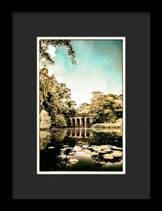 The Viaduct Pond Hampstead Health - Framed Print