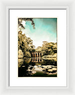 Load image into Gallery viewer, The Viaduct Pond Hampstead Health - Framed Print
