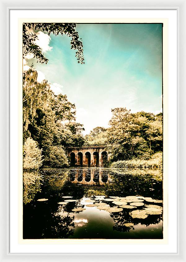 The Viaduct Pond Hampstead Health - Framed Print