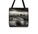 Load image into Gallery viewer, Towards Canary Wharf from Greenwich Park - Tote Bag
