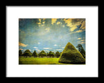 Load image into Gallery viewer, Triangular Trees 001 - Framed Print
