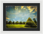 Load image into Gallery viewer, Triangular Trees 001 - Framed Print
