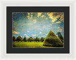 Load image into Gallery viewer, Triangular Trees 001 - Framed Print
