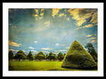 Load image into Gallery viewer, Triangular Trees 001 - Framed Print
