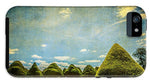 Load image into Gallery viewer, Triangular Trees 001 - Phone Case
