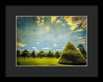 Load image into Gallery viewer, Triangular Trees 001 - Framed Print
