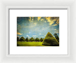 Load image into Gallery viewer, Triangular Trees 001 - Framed Print
