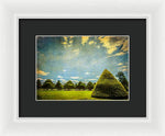 Load image into Gallery viewer, Triangular Trees 001 - Framed Print
