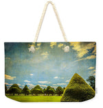 Load image into Gallery viewer, Triangular Trees 001 - Weekender Tote Bag
