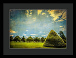 Load image into Gallery viewer, Triangular Trees 001 - Framed Print
