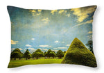 Load image into Gallery viewer, Triangular Trees 001 - Throw Pillow
