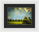 Load image into Gallery viewer, Triangular Trees 001 - Framed Print
