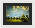 Load image into Gallery viewer, Triangular Trees 001 - Framed Print
